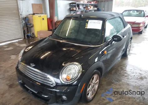 2013 Mini Convertible Cooper из США, поврежденный, VIN WMWZN3C52DT265876